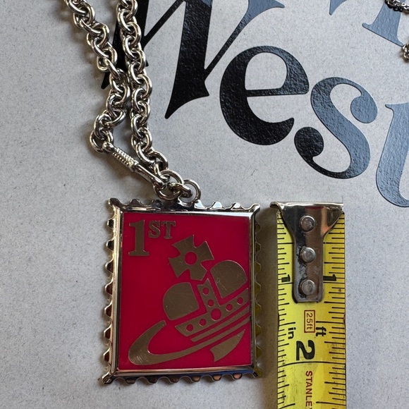 Vivienne Westwood Rare FW11 Runway Stamps long Necklace – RARE - Collector - Picture 11 of 14